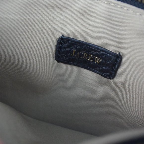 Lot Pierced earrings J. Crew, Avon, etc. with J. Crew Leather Zippered Pouch - Picture 7 of 16